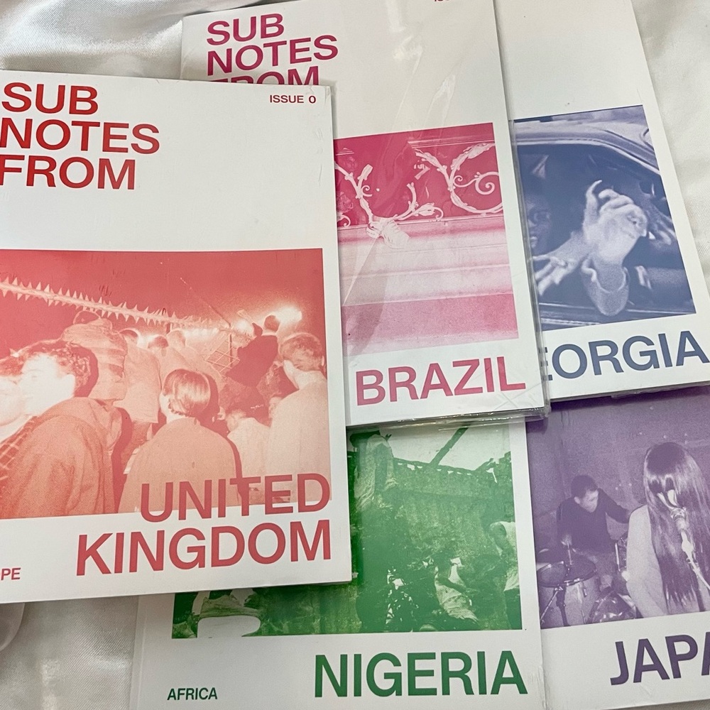 NEW Lot of 5 one block down unisex subnotesfrom books nike